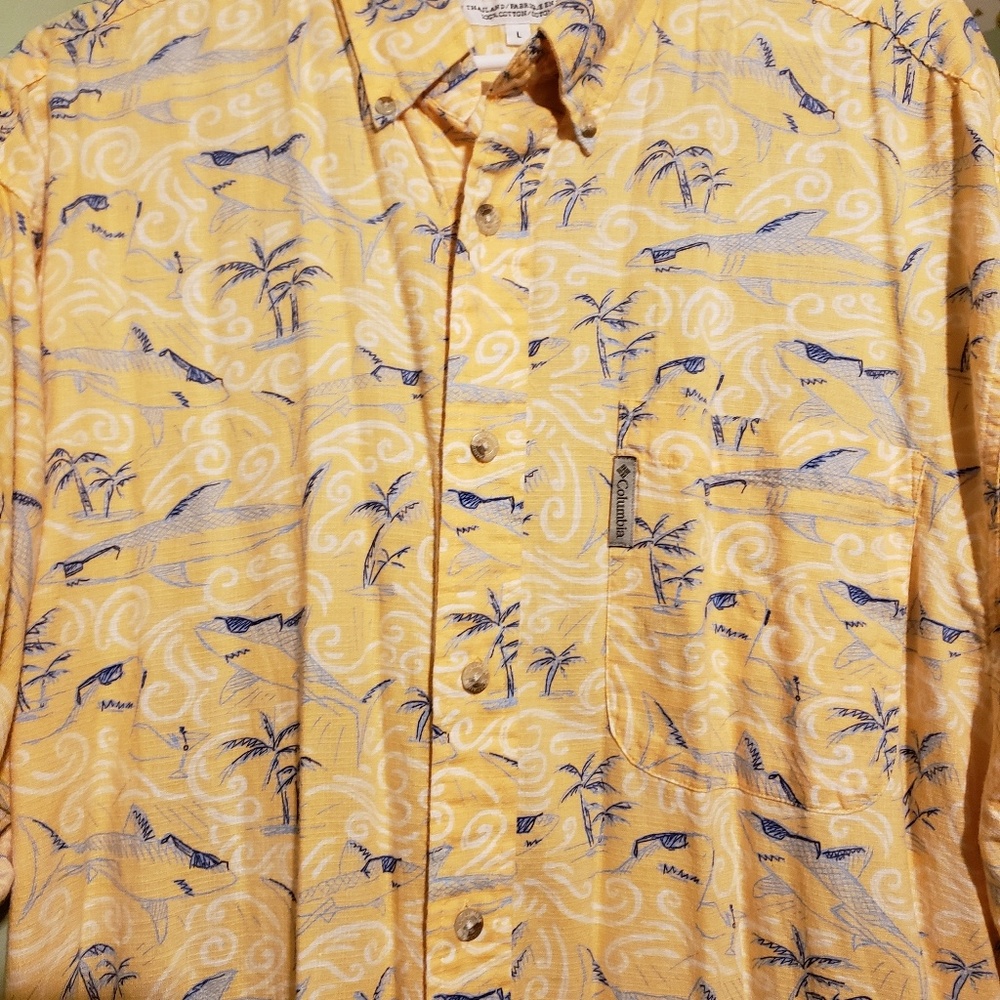 Columbia Hawaiian shirt